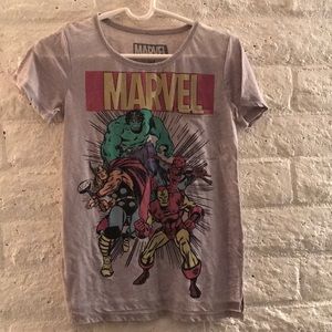 Light grey Marvel t-shirt